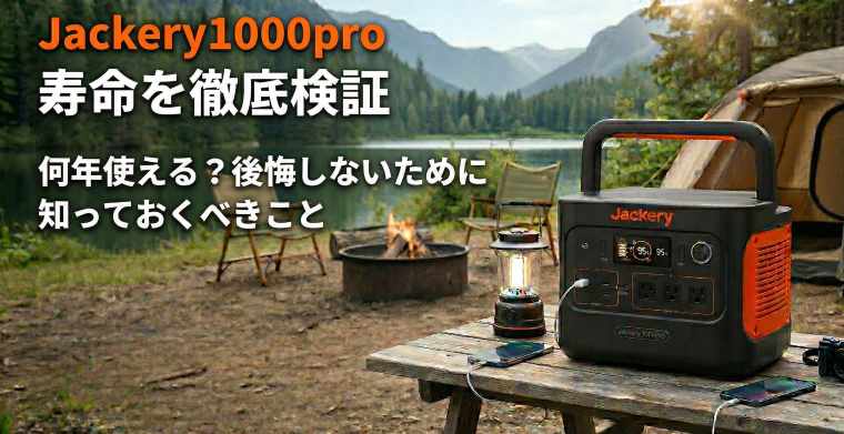 ジャケリ１０００pro寿命