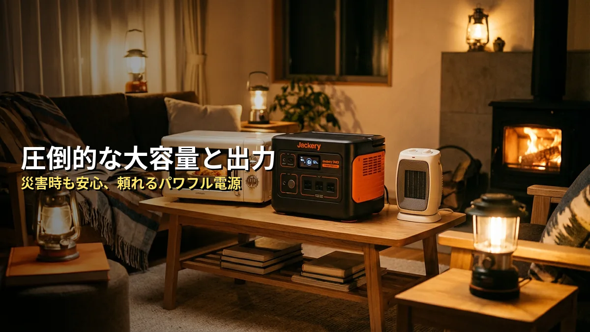 Jackery 2000 Newの特徴・メリット・デメリット