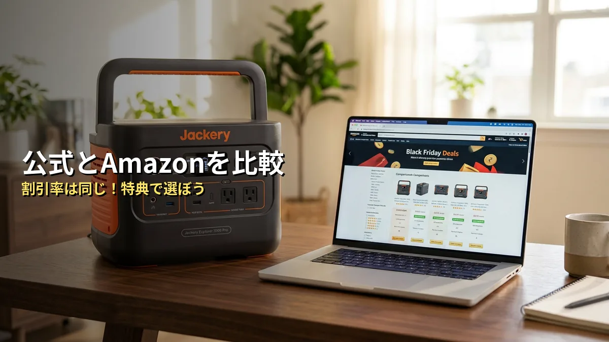 【過去の割引率も】公式サイトとAmazonの比較表・スペック一覧