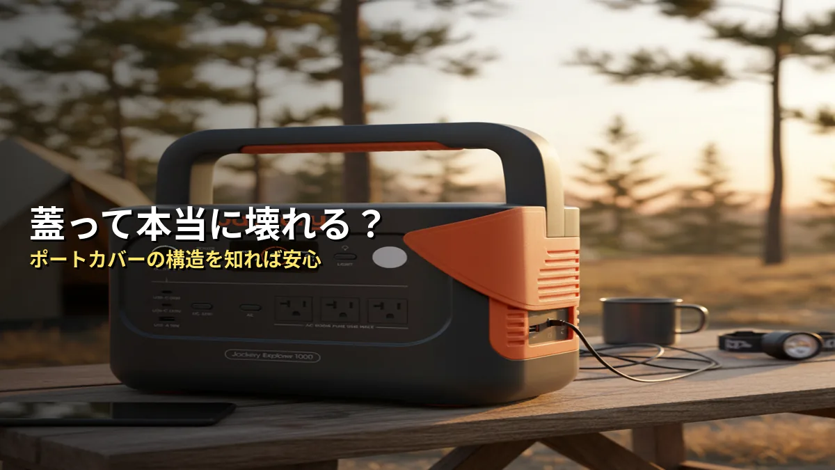 「Jackery 1000の蓋が壊れる」というウワサの真相