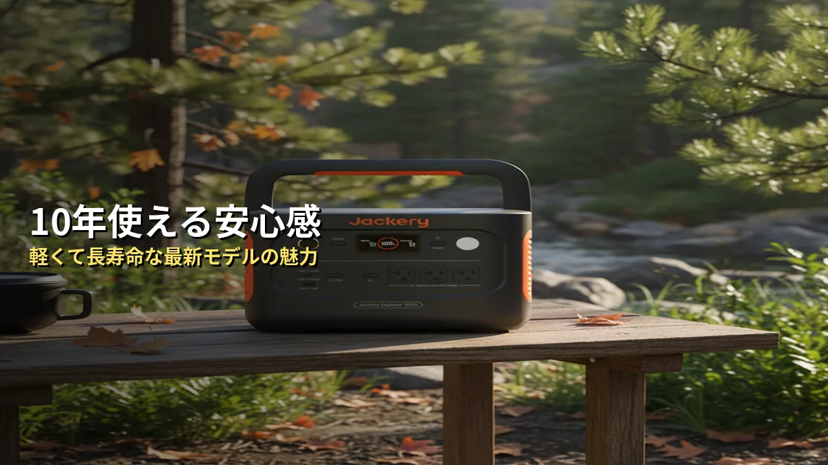 蓋の心配を上回る！Jackery 1000 New / Plusの圧倒的メリット
