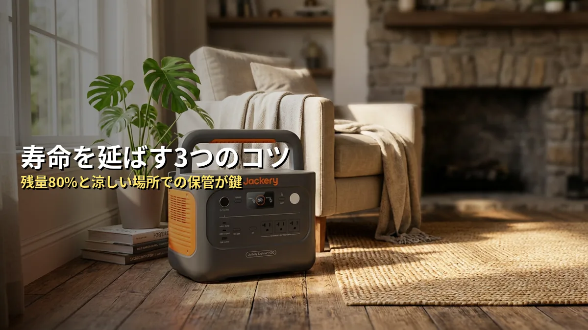 寿命をさらに長持ちさせる！日常でできる3つの簡単なコツ
