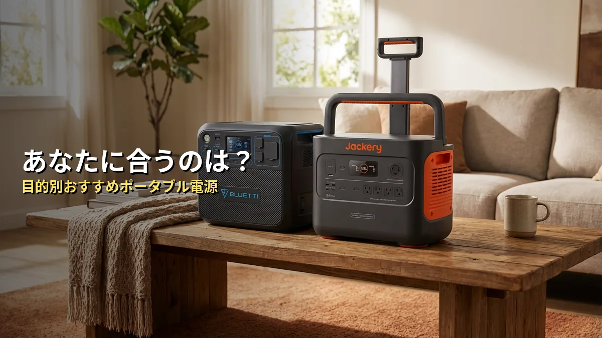 どっちを選ぶべき？ユースケース別おすすめ