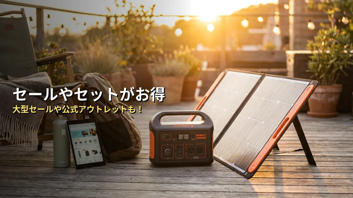 クーポン以外にも！Jackeryをもっとお得に買う裏ワザ