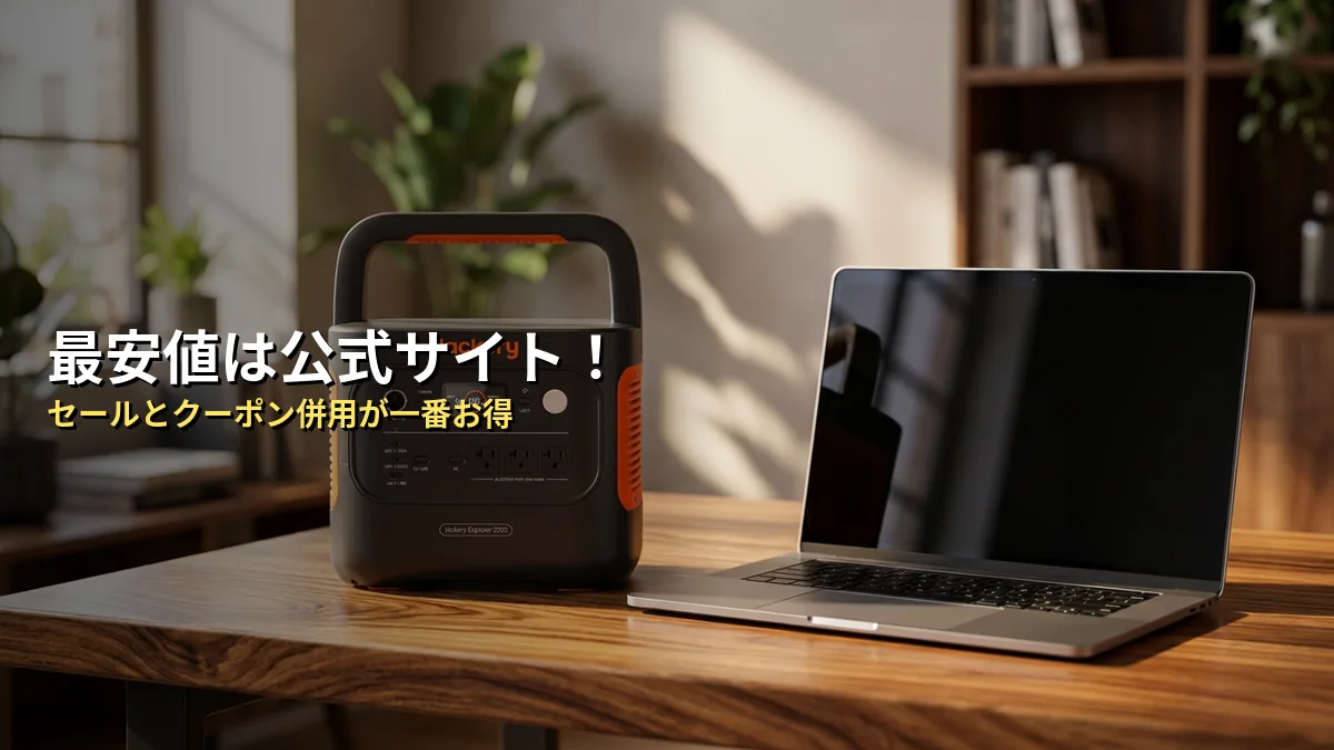 Jackery 2000 Newの最安値はここ！各サイトを徹底比較