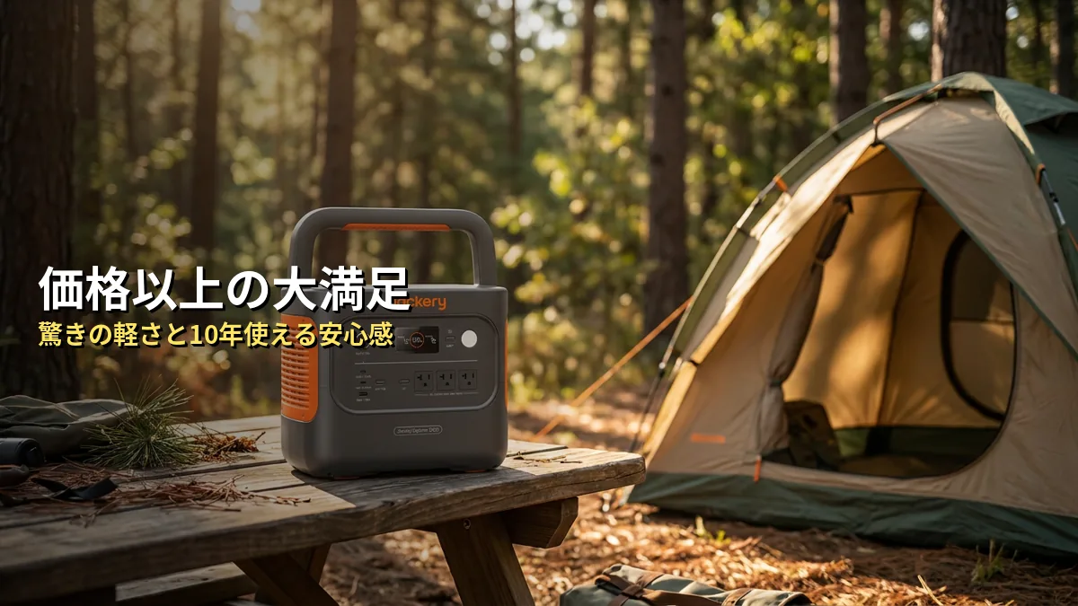 安さだけで選んで大丈夫？Jackery 2000 Newの実力と魅力
