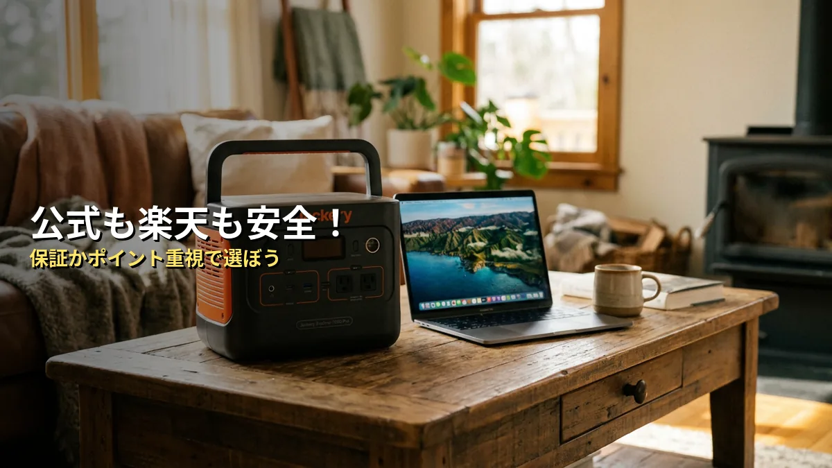 公式サイトと楽天市場店、どっちで選ぶべき？【比較表】