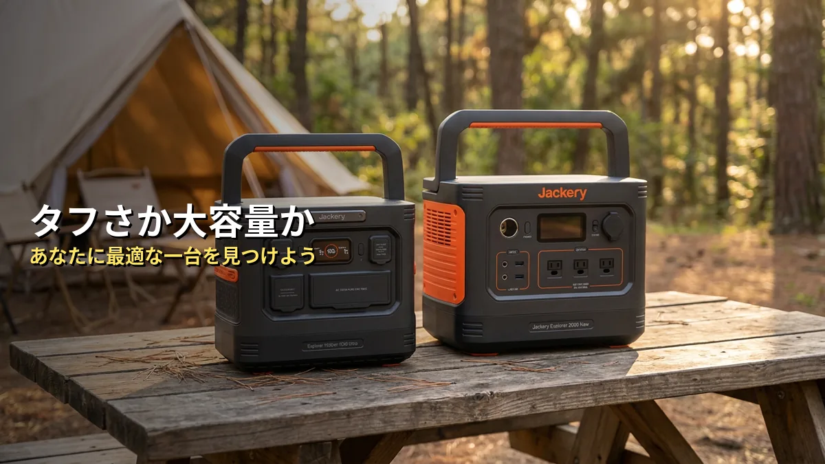 両商品の比較表・スペック一覧