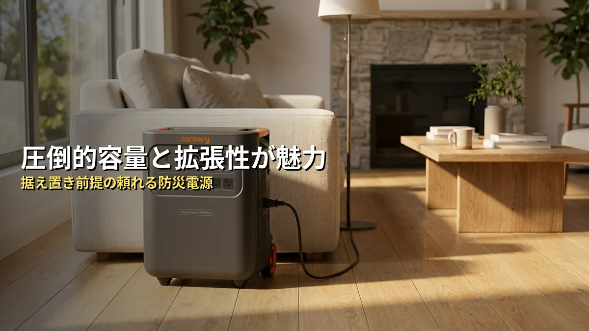 Jackery 3600 Plusの特徴とメリット・デメリット