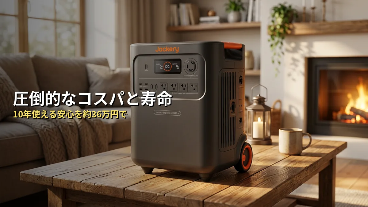 4. 寿命（サイクル数）と価格の違い