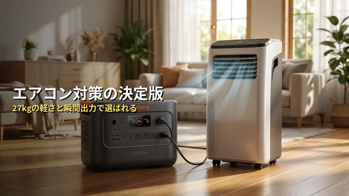 なぜJackery 3000Newがエアコン対策に選ばれるのか？