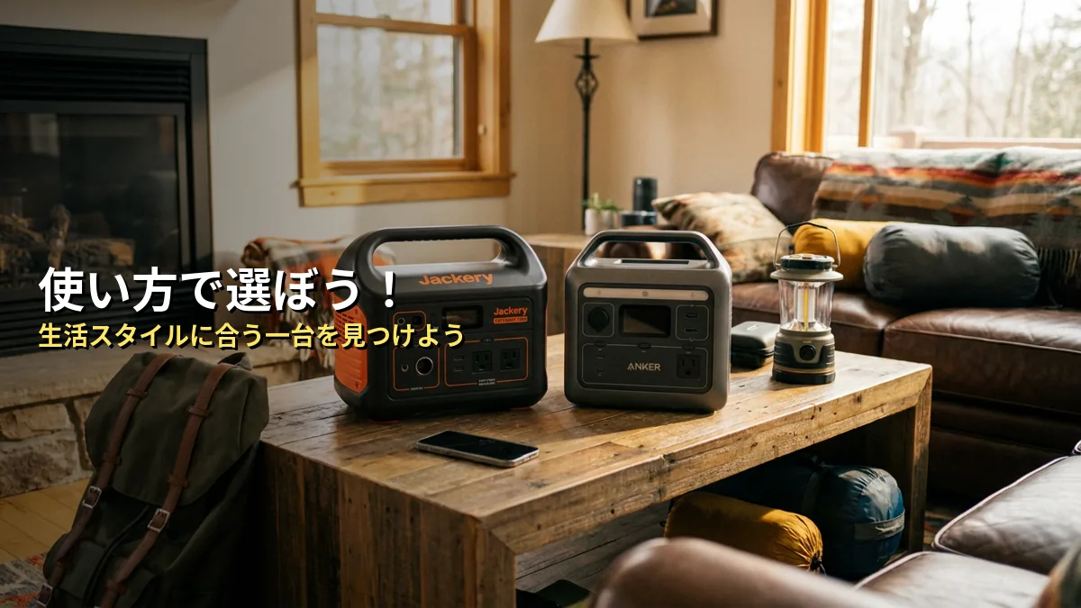 どっちを選ぶべき？ユースケース別おすすめ