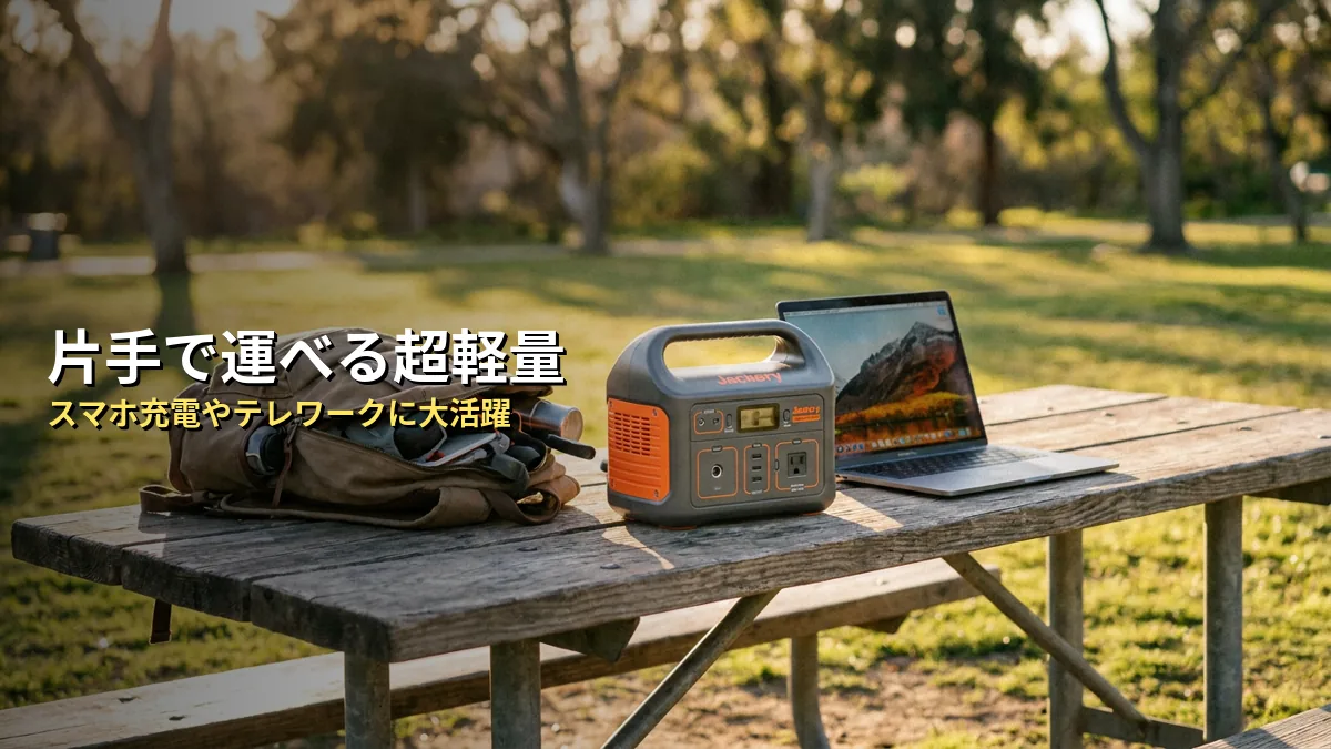 Jackery 240 Newの特徴・メリット・デメリット