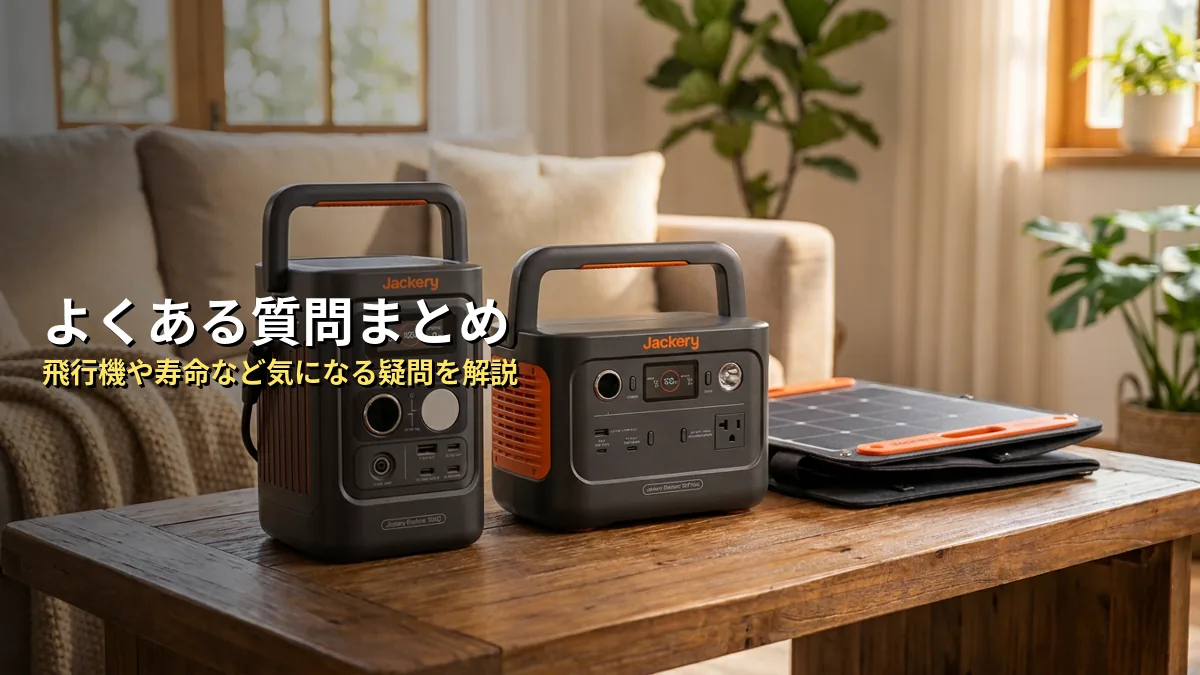 購入前に確認したいよくある質問
