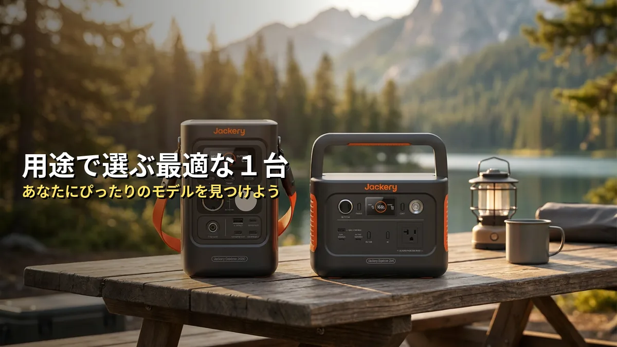 まとめ：用途に合わせて最適なモデルを選ぼう
