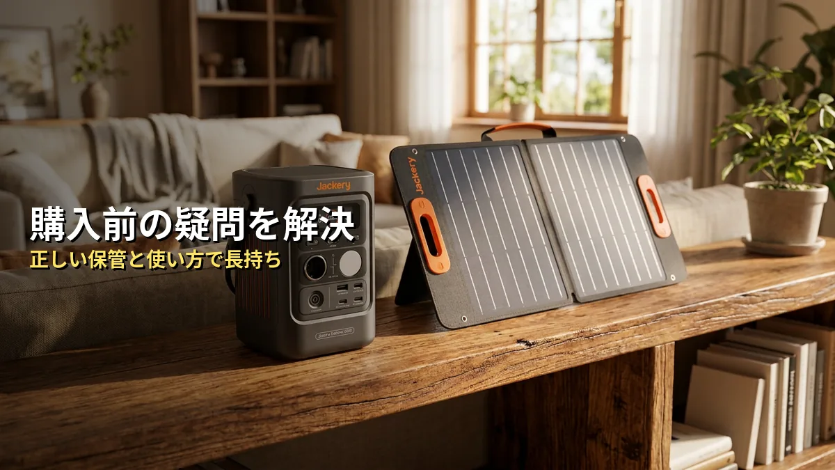 Jackery 300Dのよくある質問