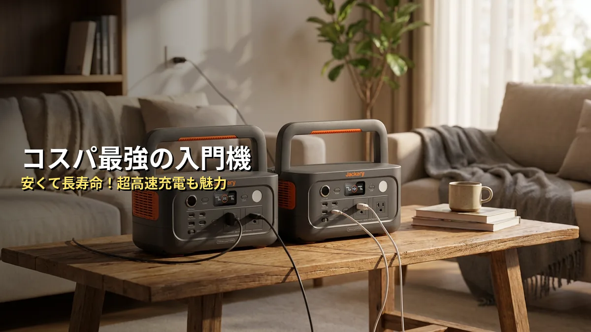 Jackery 500 Newの特徴・メリット・デメリット