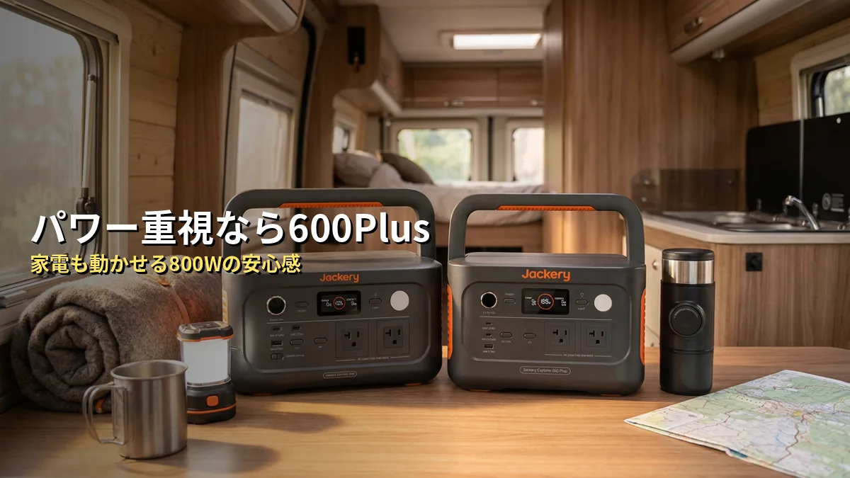 Jackery 600 Plusの特徴・メリット・デメリット