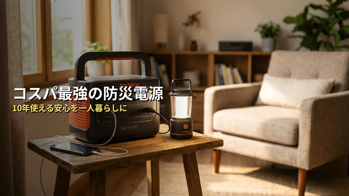 【独自分析】Jackery 300 Plusの本当の実力を5項目でスコア化してみた