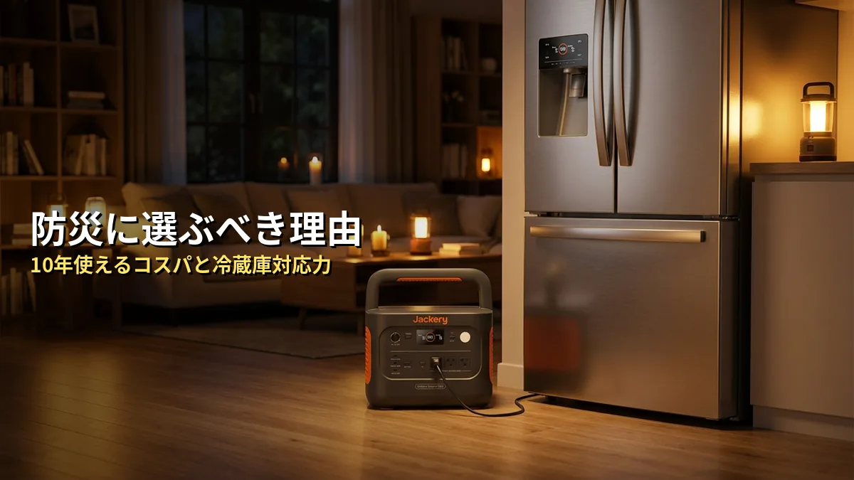 【独自分析】Jackeryの本当の実力を5項目でスコア化してみた