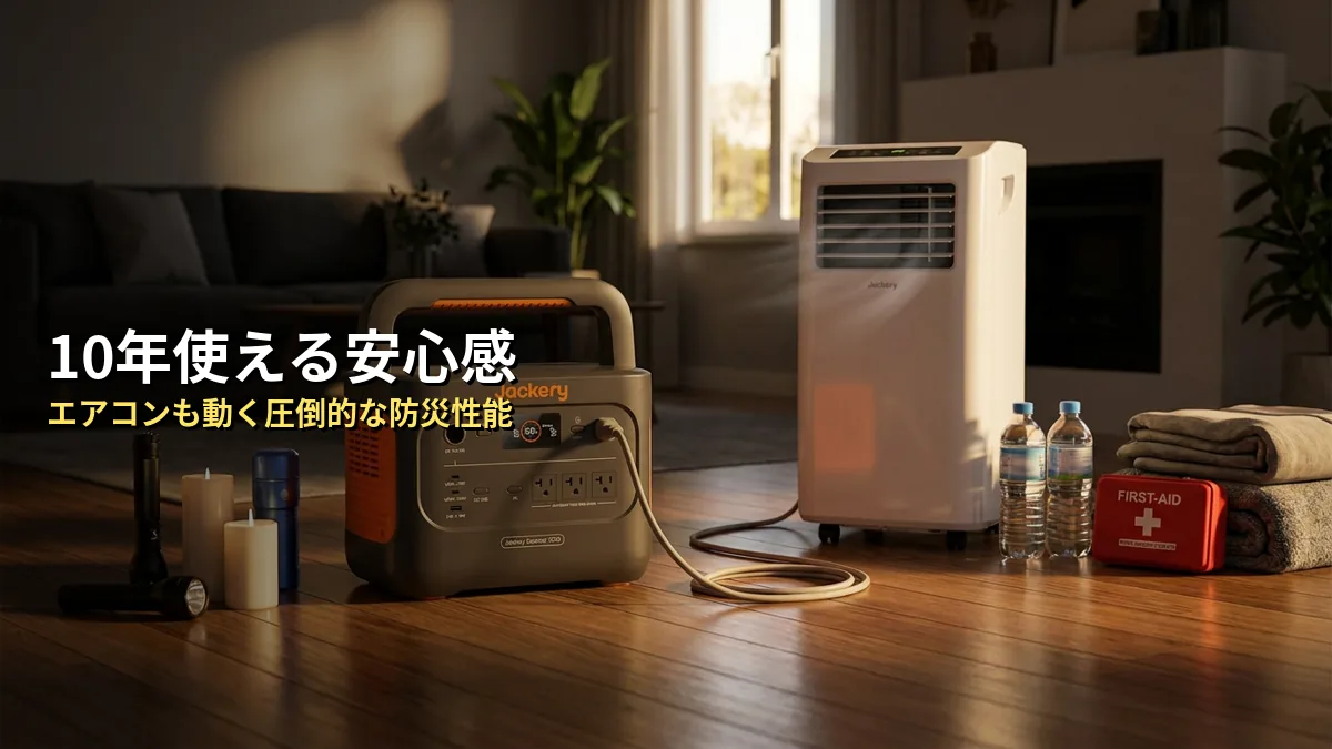 【独自分析】Jackery大容量モデルの本当の実力を5項目でスコア化してみた