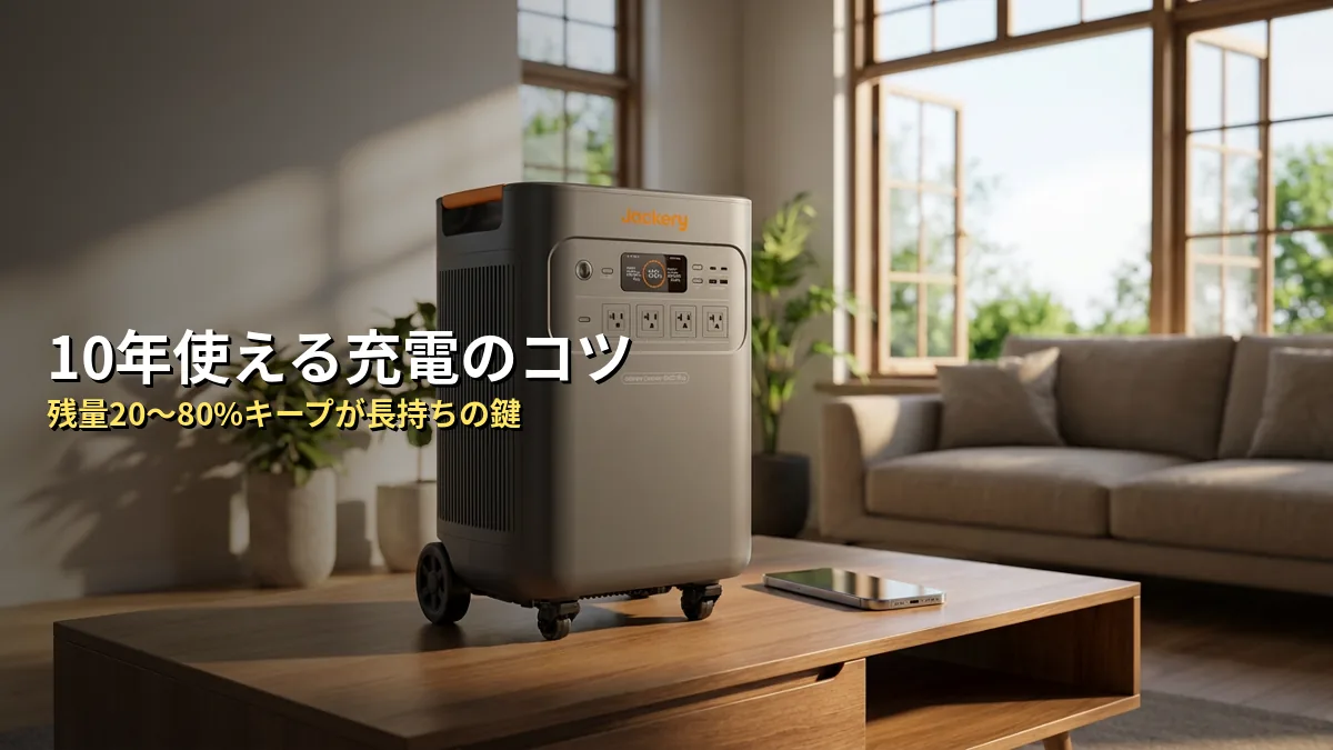 バッテリー寿命を延ばす！5000 Plusの賢い充電のコツ