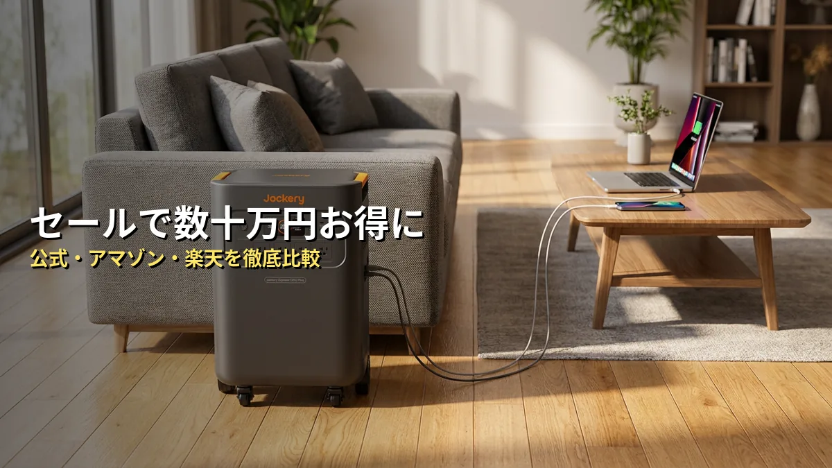 Jackery 5000 Plusのセール最新状況！どこで買うのが一番お得？