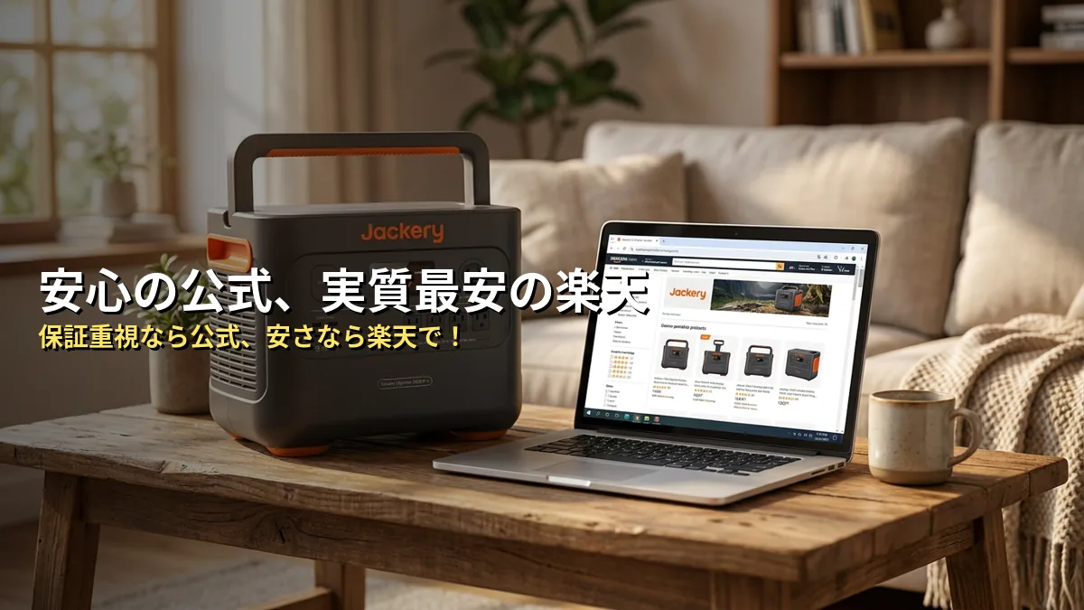 公式・Amazon・楽天、どこで買うのが一番安い？