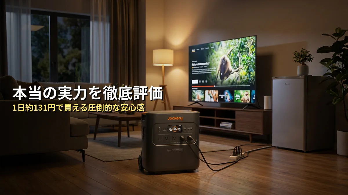 【独自分析】Jackery 5000 Plusの本当の実力を5項目でスコア化してみた