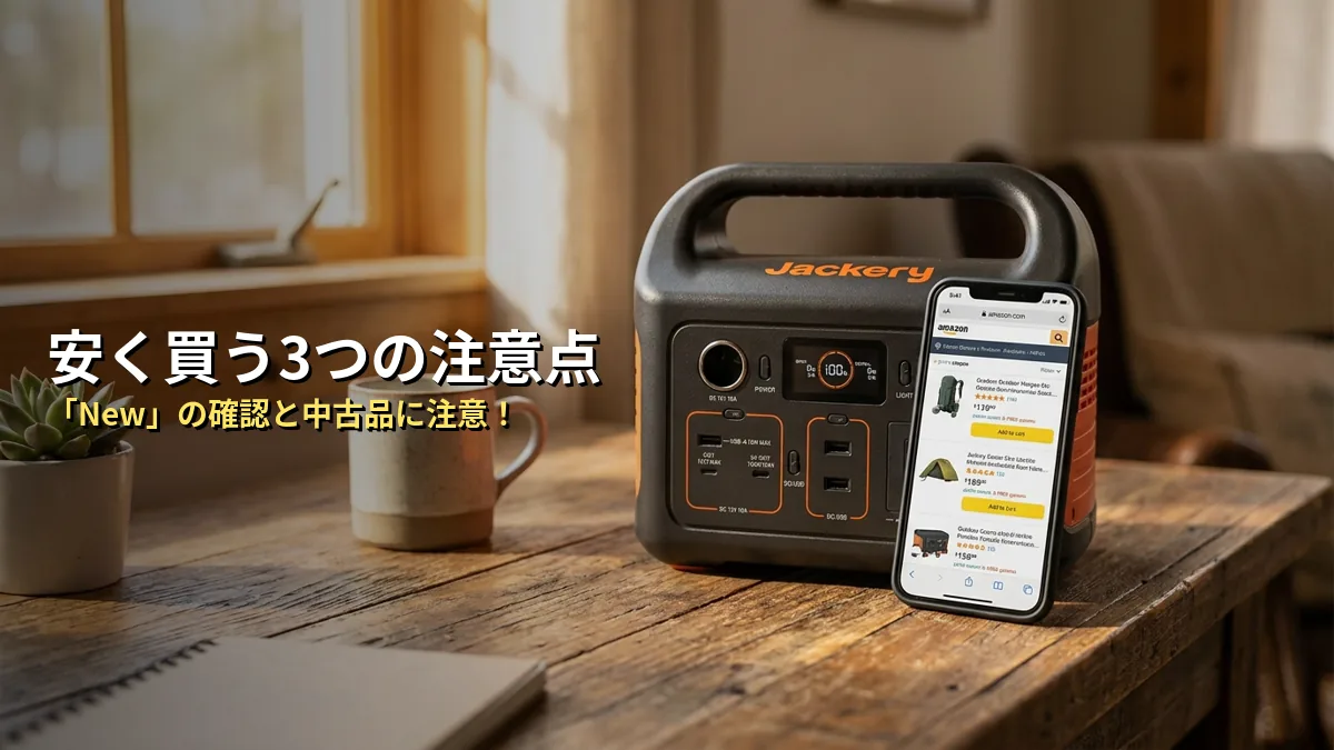 絶対に知っておきたい！安く買うための3つの注意点