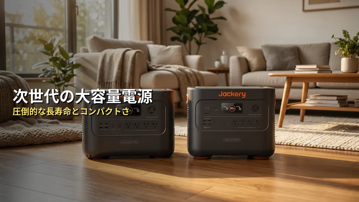 Jackery 3000 Newの特徴・メリット・デメリット