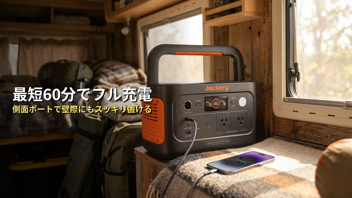 3. Jackery 600 Plusのメリットと魅力的な特徴