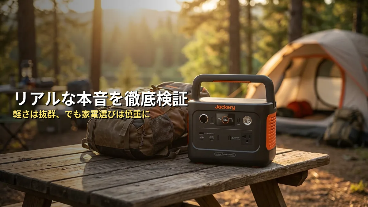 Jackery 300 Plusの口コミ・評判から見えた「リアルな本音」