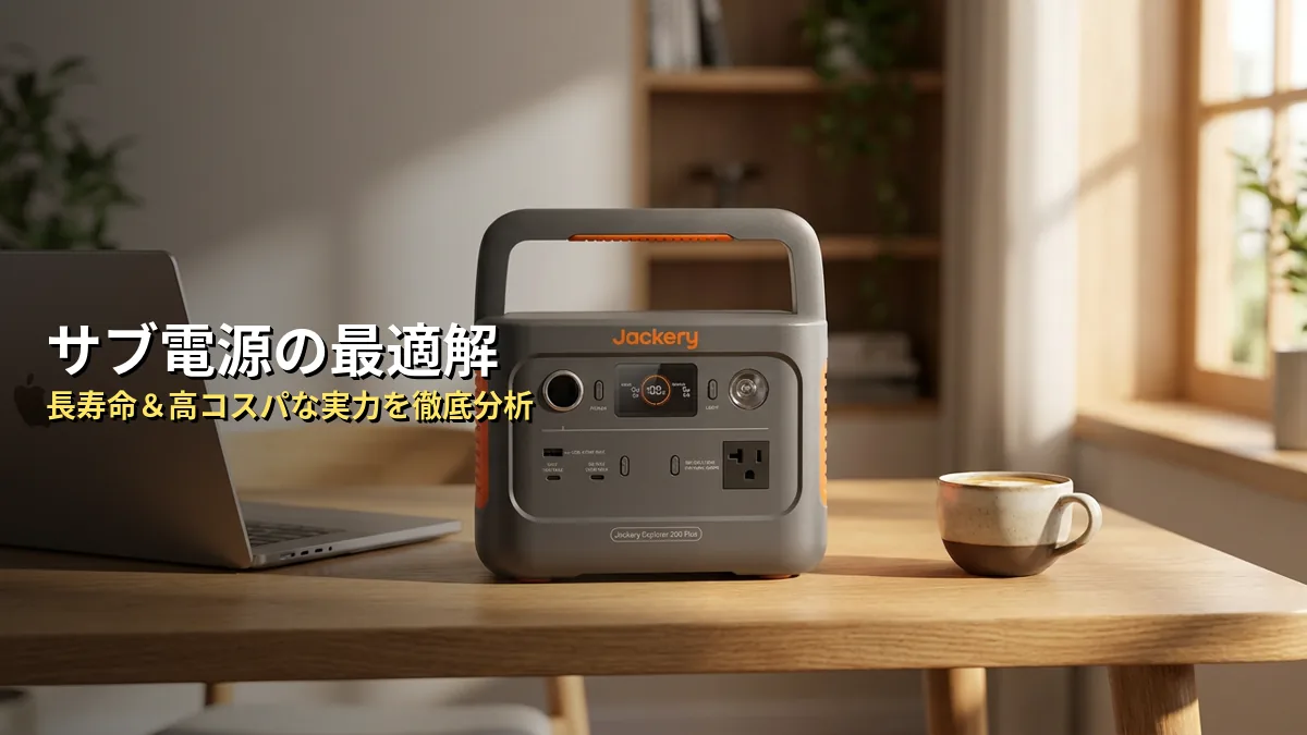 【独自分析】Jackery 300 Plusの本当の実力を5項目でスコア化してみた