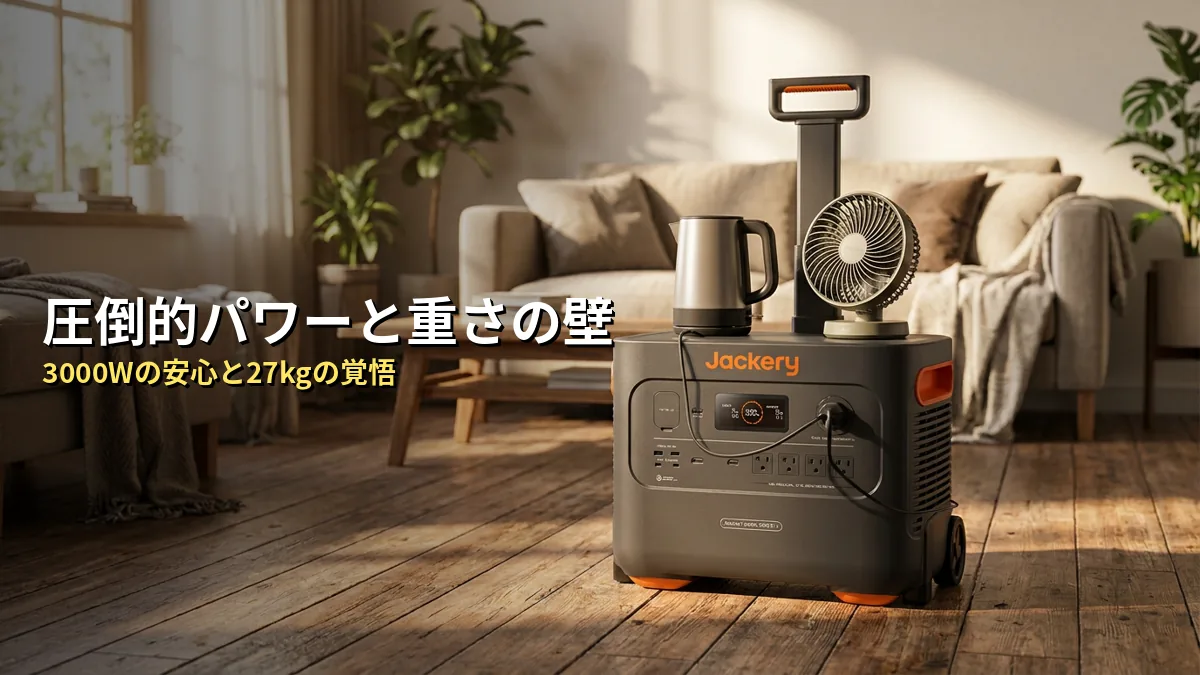 口コミから判明！Jackery 2000 Plusのメリットとデメリット