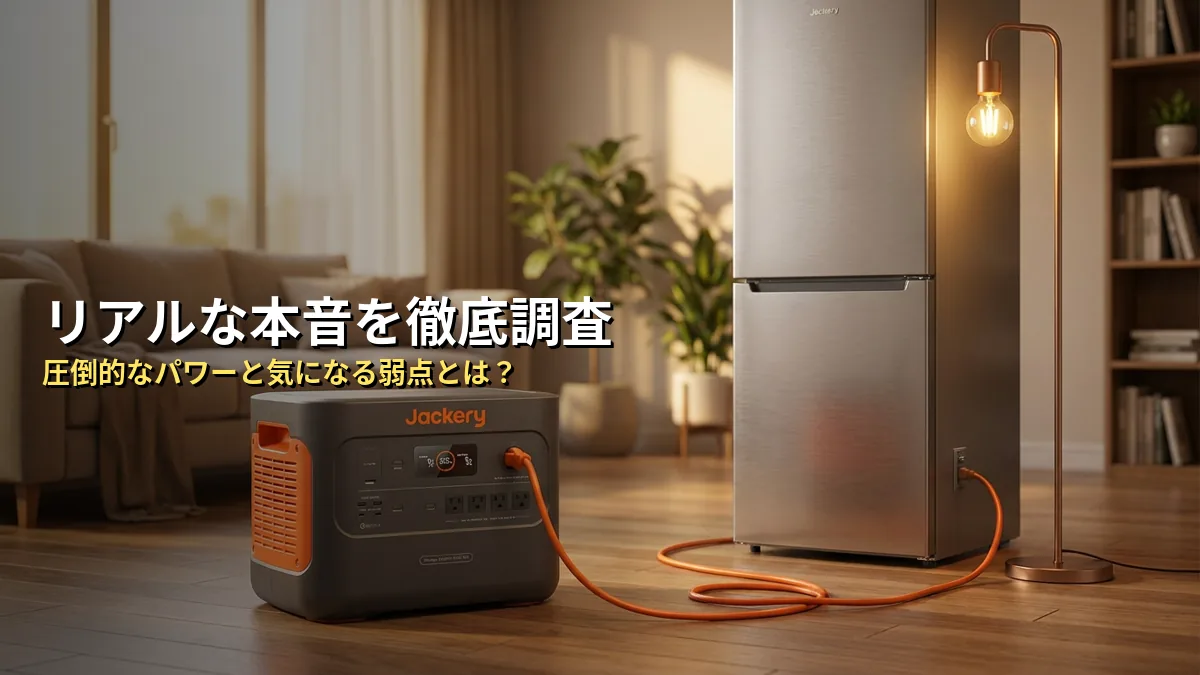 Jackery 3000 Proの口コミ・評判を徹底調査!リアルな本音まとめ