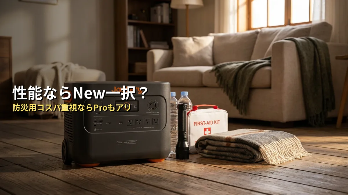 最新機種「3000 New」との違いは?今買うならどっち?