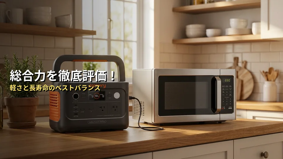 【独自分析】Jackery 600 Plusの本当の実力を5項目でスコア化してみた