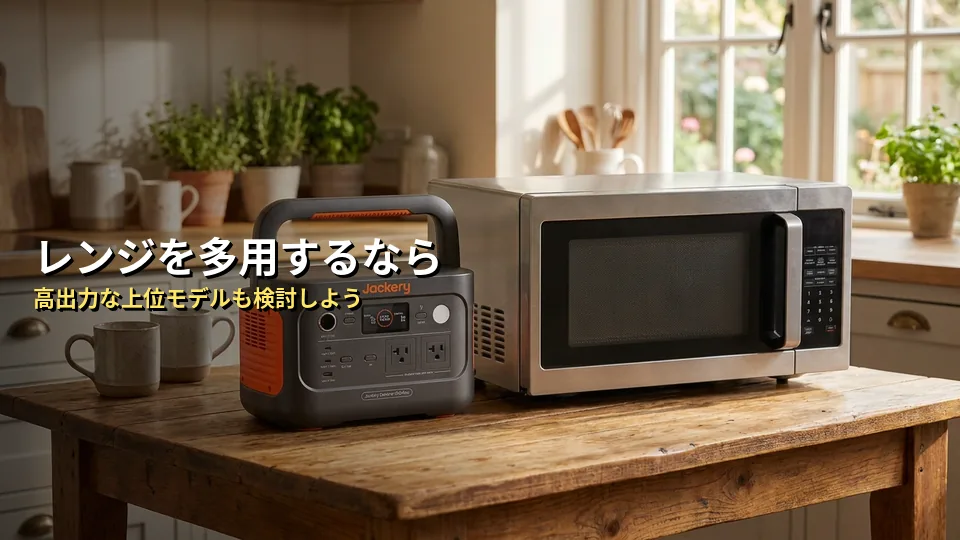 電子レンジを「ガッツリ」使いたいなら上位モデルも検討