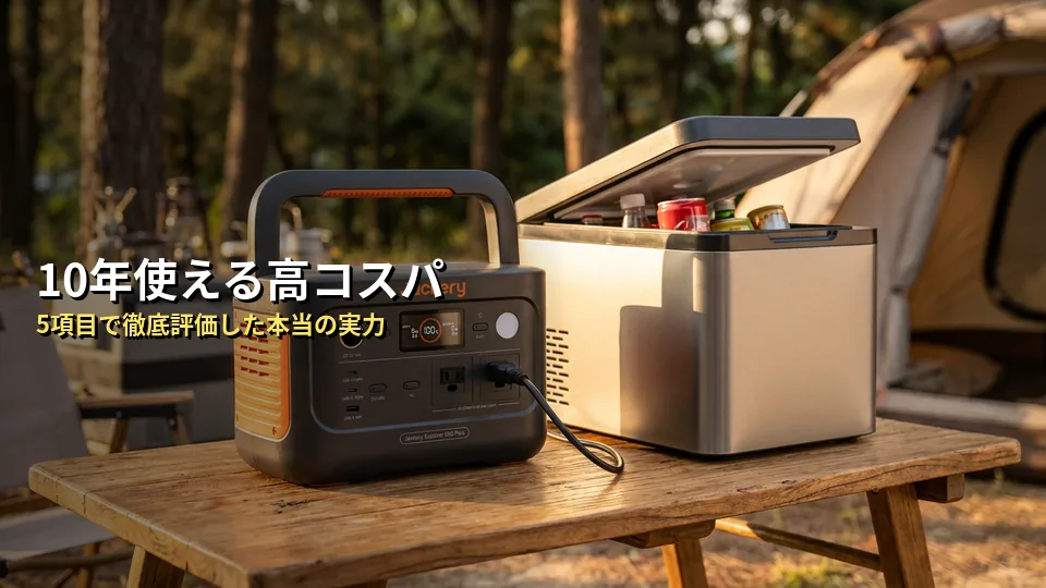 【独自分析】Jackery 600 Plusの本当の実力を5項目でスコア化してみた