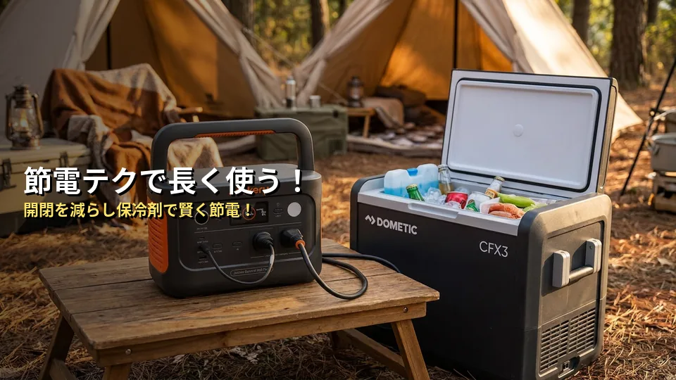 稼働時間を少しでも延ばす！冷蔵庫の賢い使い方