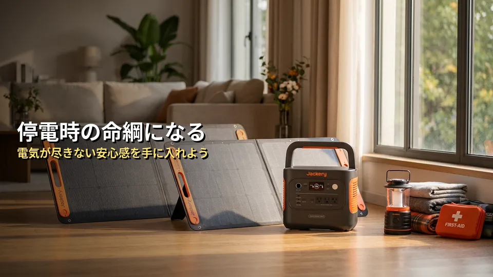 そもそもJackery 2000 Newにソーラーパネルは必要なのか？