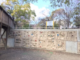 江坂公園ボルダリング